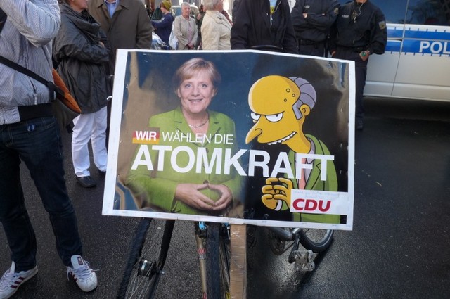ausgezeichnet Frau Merkel und Mr Burns