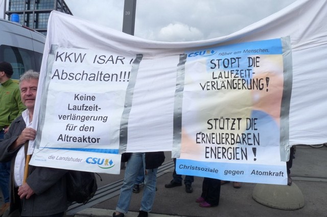 CSU Atomkraft CSU gegen Atomkraft