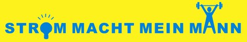 Strom macht mein Mann Strom macht mein Mann